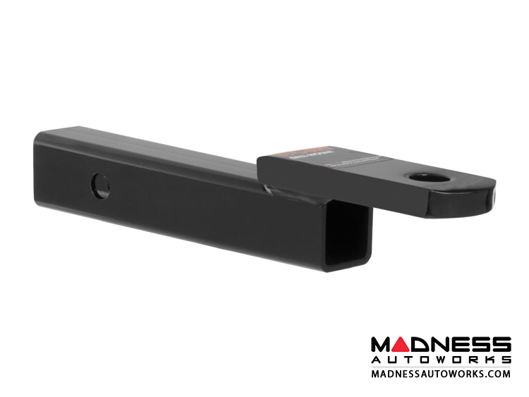 Flat Trailer Hitch Ball Mount by CURT Class III Black 2x2